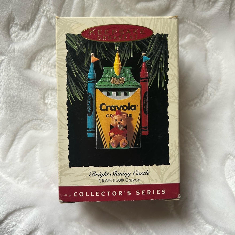 VTG 1993 Crayola Handcrafted Ornament